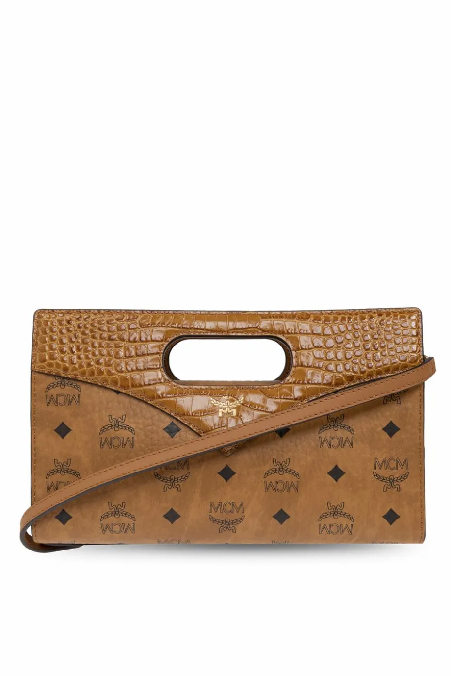 MCM BROWN Monogram Handbag