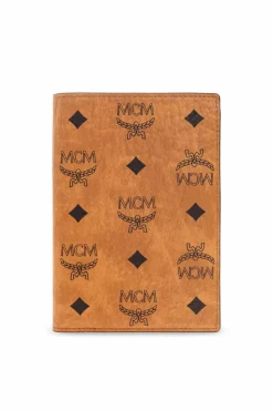 MCM BROWN Passport holder