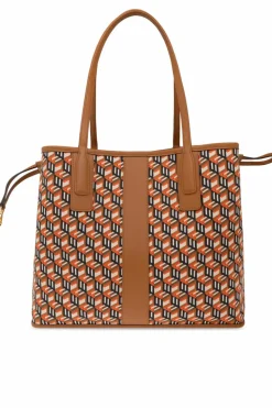 MCM BROWN Reversible ‘Liz’ tote bag