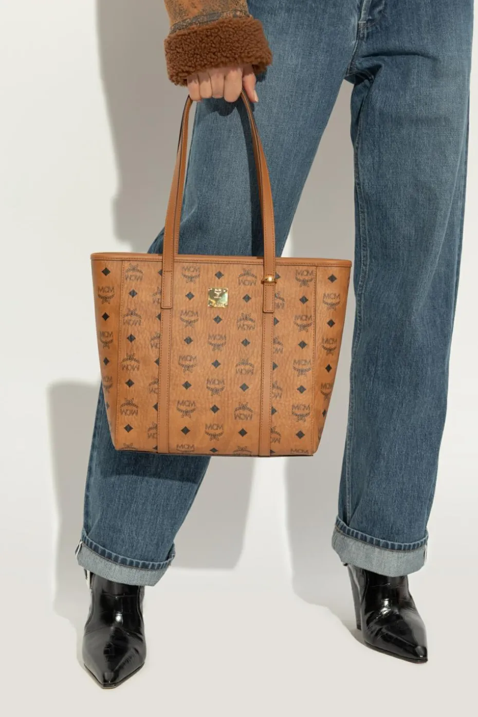 MCM BROWN ‘Shopper’ bag