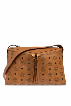 MCM BROWN Shoulder bag ‘Diamant’