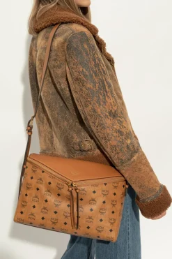 MCM BROWN Shoulder bag ‘Diamant’