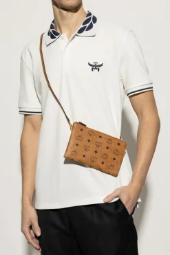 MCM BROWN Shoulder Wallet