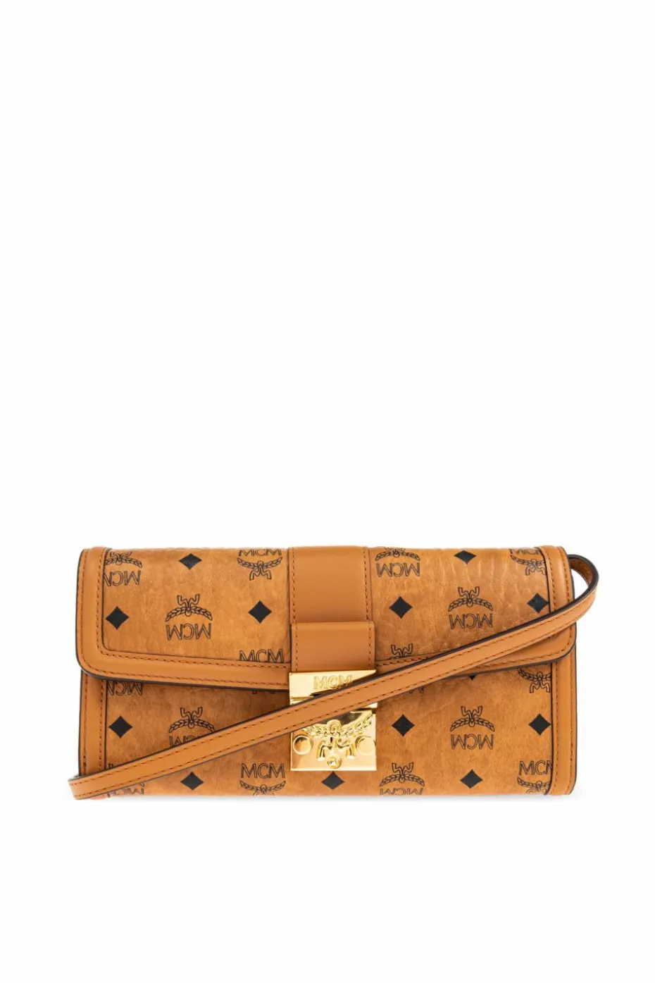 MCM BROWN Wallet on a chain Tracy