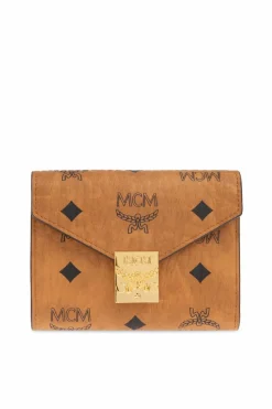 MCM BROWN Wallet with logo