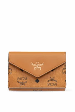MCM BROWN Wallet with Logo