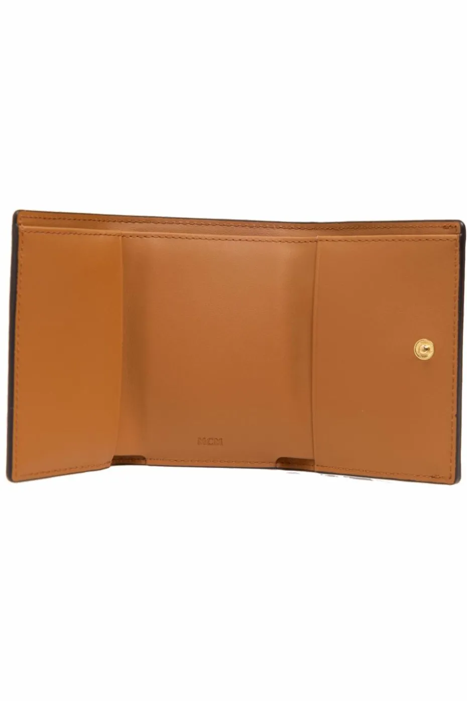 MCM BROWN Wallet with Logo