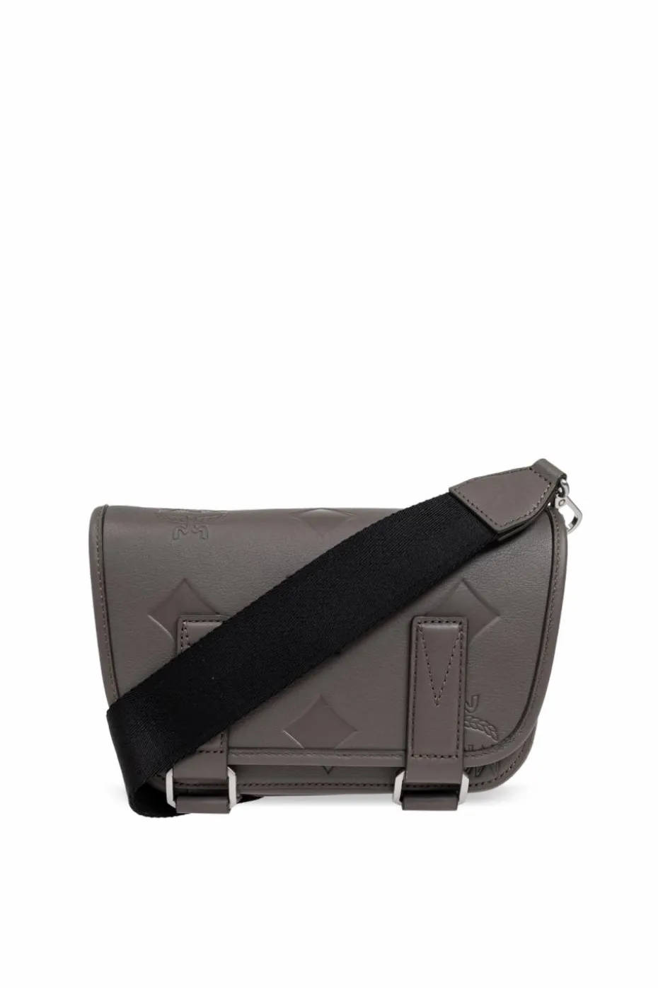 MCM GREY Leather shoulder bag