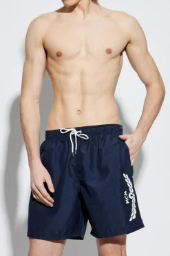 MCM NAVY BLUE Swim trunks