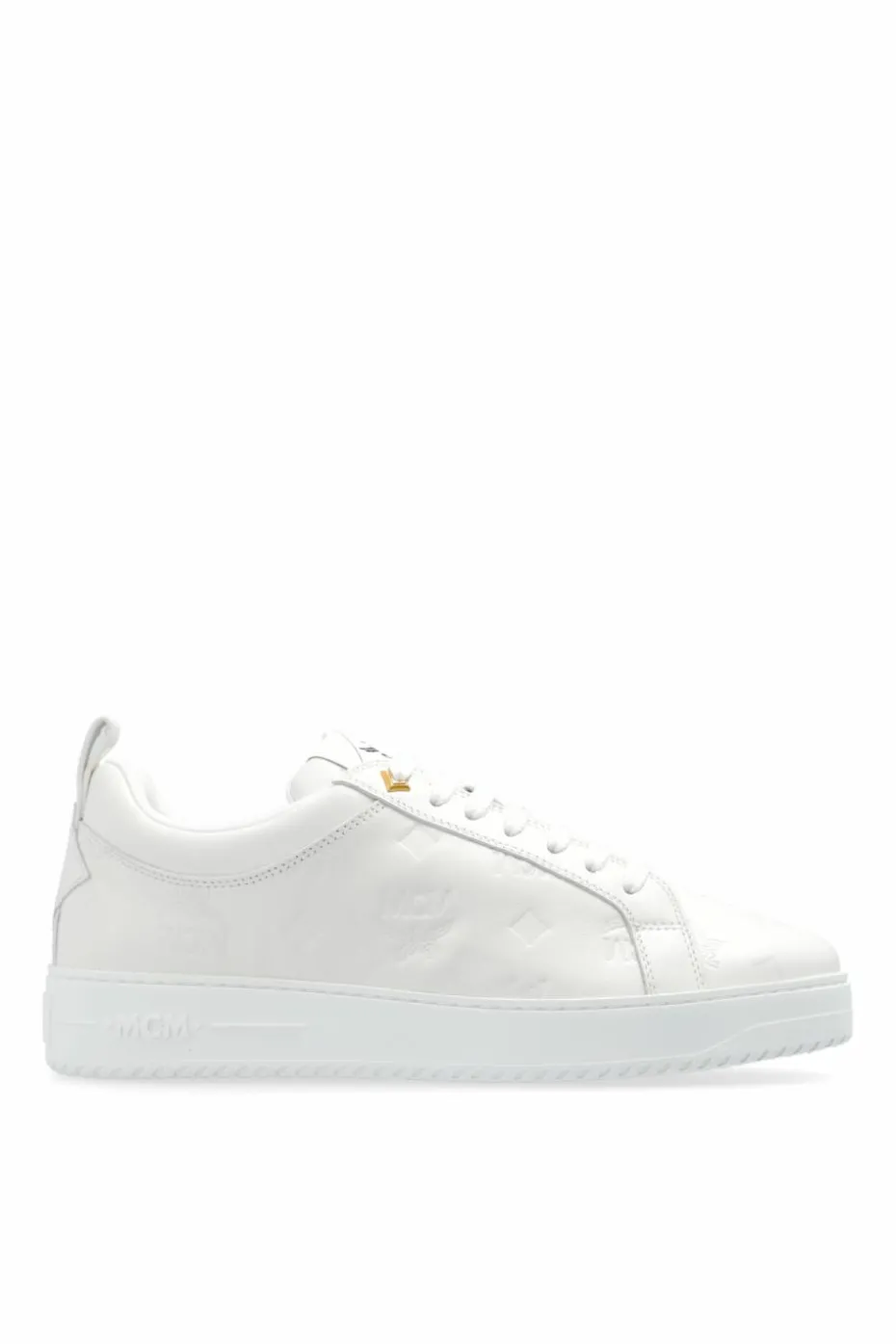 MCM WHITE Sports shoes