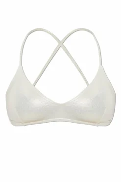 Melissa Odabash cream Singapore bikini top