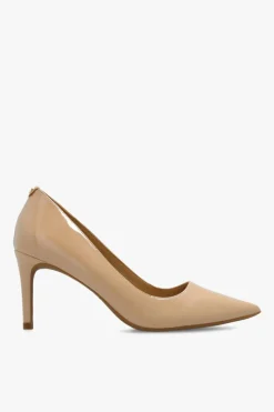 Michael Michael Kors beige ‘Alina’ glossy pumps