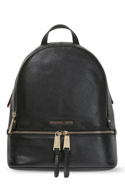 Michael Michael Kors BLACK 'Rhea Zip' backpack