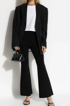 Michael Michael Kors BLACK Flared leg pants