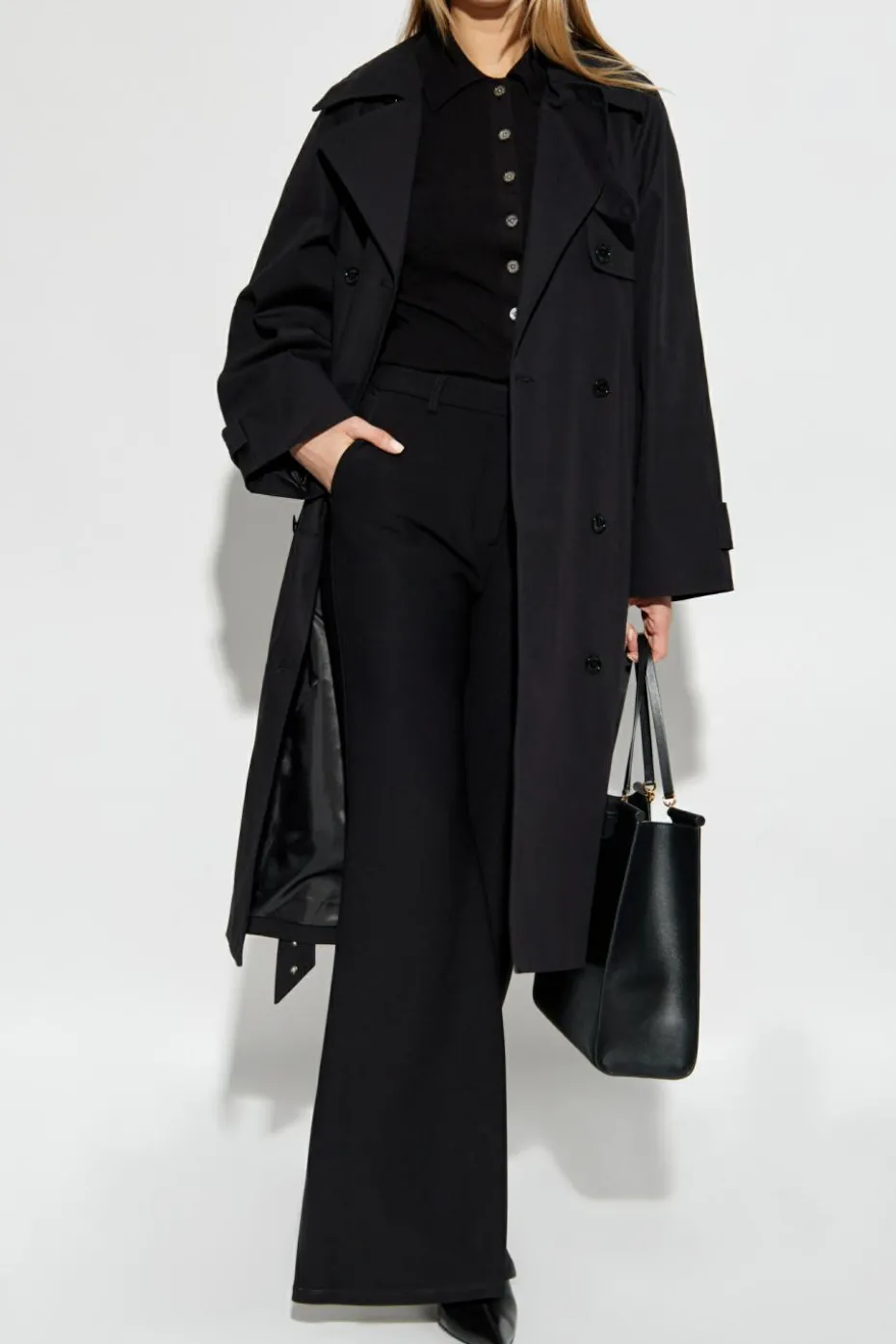 Michael Michael Kors BLACK Flared leg pants