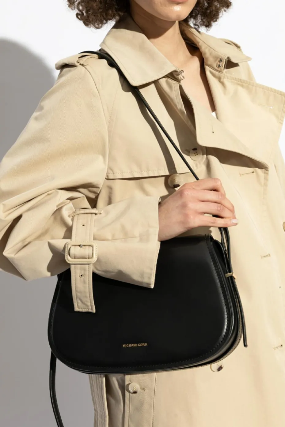 Michael Michael Kors BLACK Lydia shoulder bag