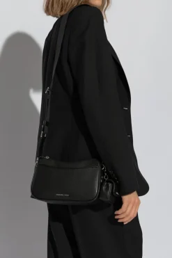 Michael Michael Kors BLACK Michael Michael Kors 'Jet Set' shoulder bag