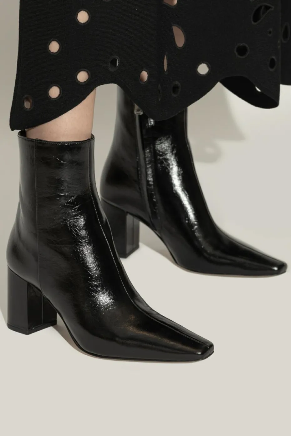 Michael Michael Kors BLACK Heeled ankle boots `Elise`