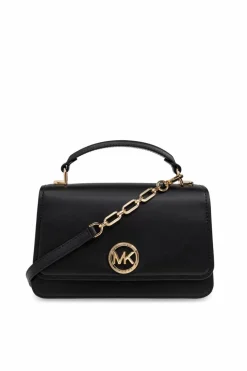 Michael Michael Kors BLACK Delancey Shoulder Bag