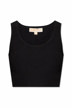 Michael Michael Kors BLACK Striped tank top
