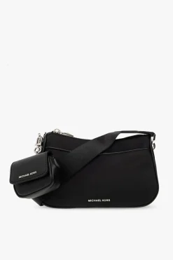 Michael Michael Kors BLACK ‘Jet Set Medium’ shoulder bag