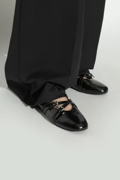 Michael Michael Kors BLACK Ballerinas `Indy`
