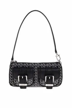 Michael Michael Kors BLACK Shoulder bag "Zoe Small"