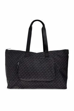 Michael Michael Kors BLACK "Tanner Large" carry-on bag