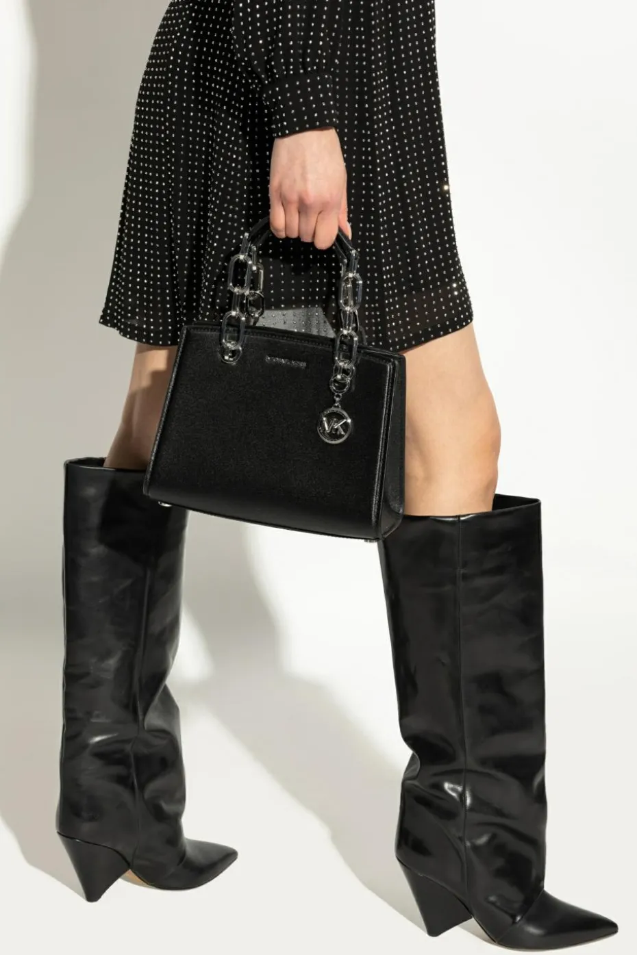 Michael Michael Kors BLACK Handbag Cynthia