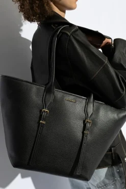 Michael Michael Kors BLACK 'Moore' shopper bag