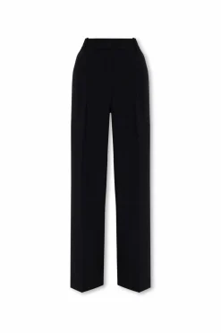 Michael Michael Kors BLACK Pleat-front trousers