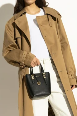 Michael Michael Kors BLACK Handbag `Quinn`