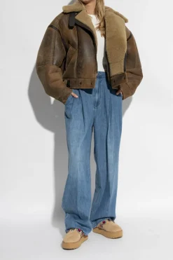 Michael Michael Kors BLUE Loose-fit jeans with darts