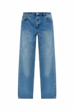 Michael Michael Kors BLUE Wide-leg jeans