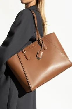 Michael Michael Kors BROWN ‘Taryn’ shopper bag