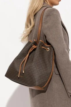 Michael Michael Kors BROWN 'Bucket'-type bag