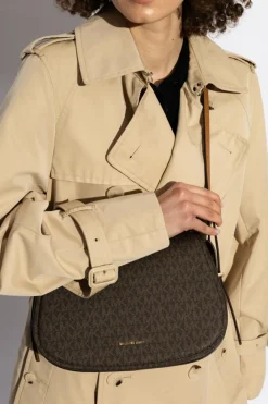 Michael Michael Kors BROWN Shoulder bag Lydia