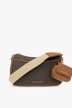 Michael Michael Kors BROWN ‘Jet Set Medium’ shoulder bag