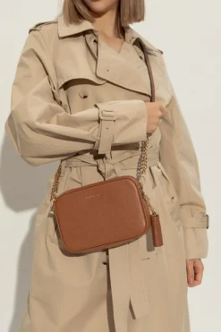 Michael Michael Kors BROWN ‘Jet Set’ shoulder bag