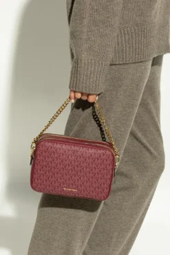 Michael Michael Kors BURGUNDY Shoulder bag "Bryant Medium"