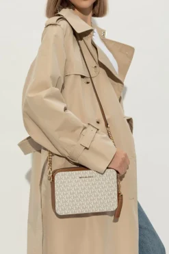 Michael Michael Kors cream ‘Jet Set’ shoulder bag