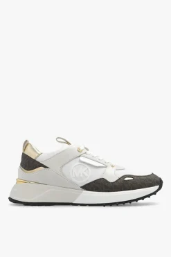 Michael Michael Kors cream ‘Theo’ sneakers