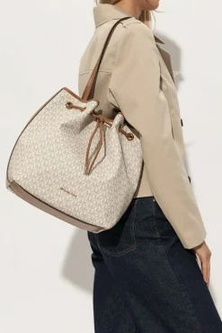 Michael Michael Kors cream Bucket bag