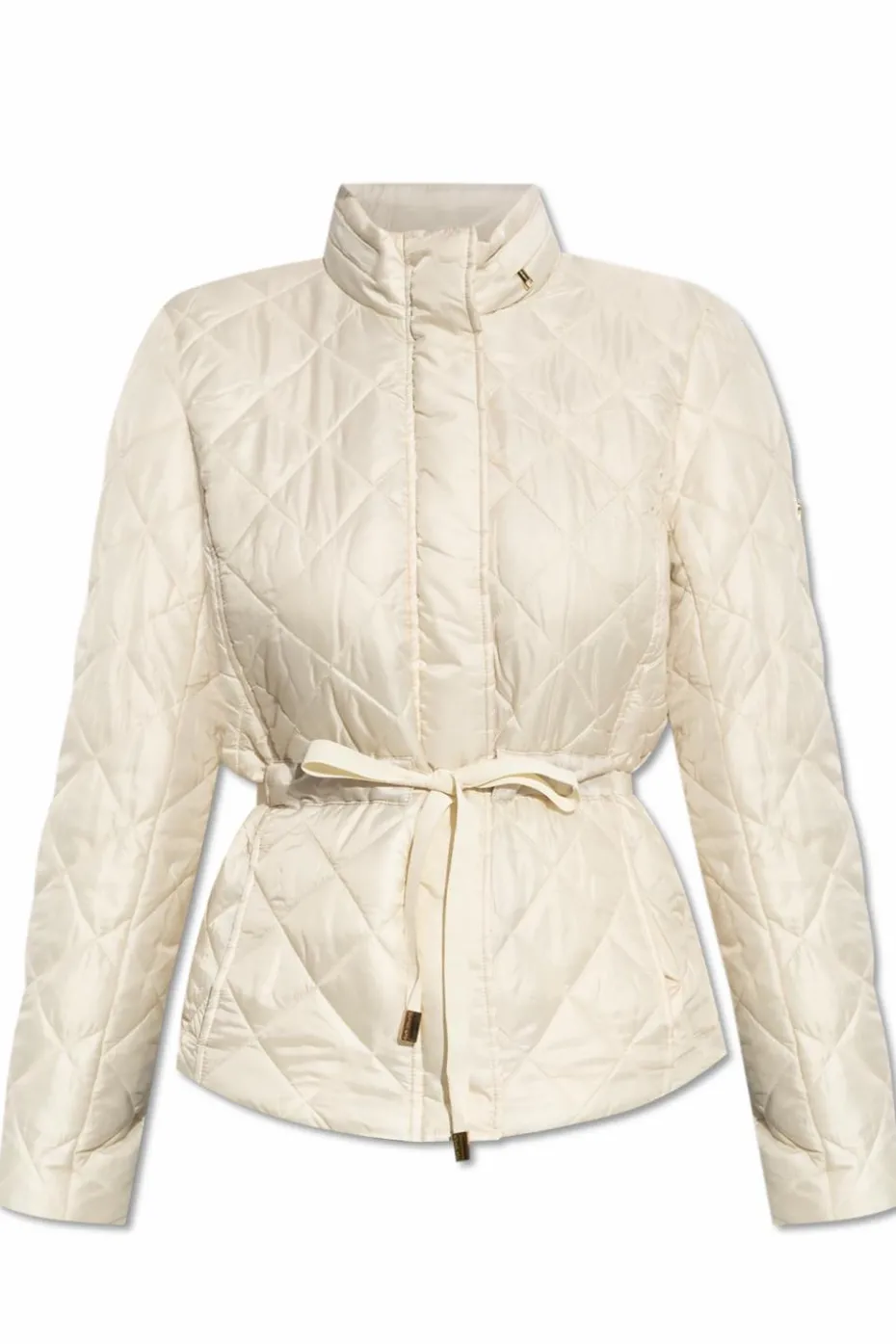 Michael Michael Kors cream Insulated jacket with hood