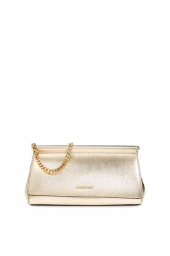 Michael Michael Kors GOLD Clutch Carmine