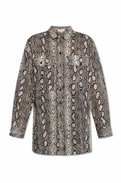 Michael Michael Kors GREY Shirt with animal motif