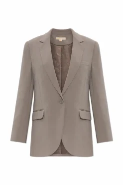 Michael Michael Kors GREY Blazer with open lapels