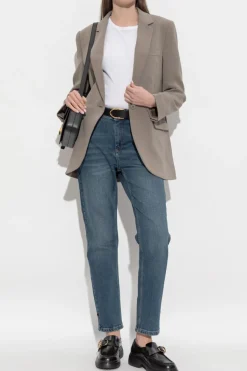 Michael Michael Kors GREY Blazer with open lapels
