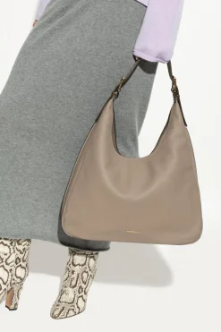 Michael Michael Kors GREY Shoulder bag `Nolita Large`
