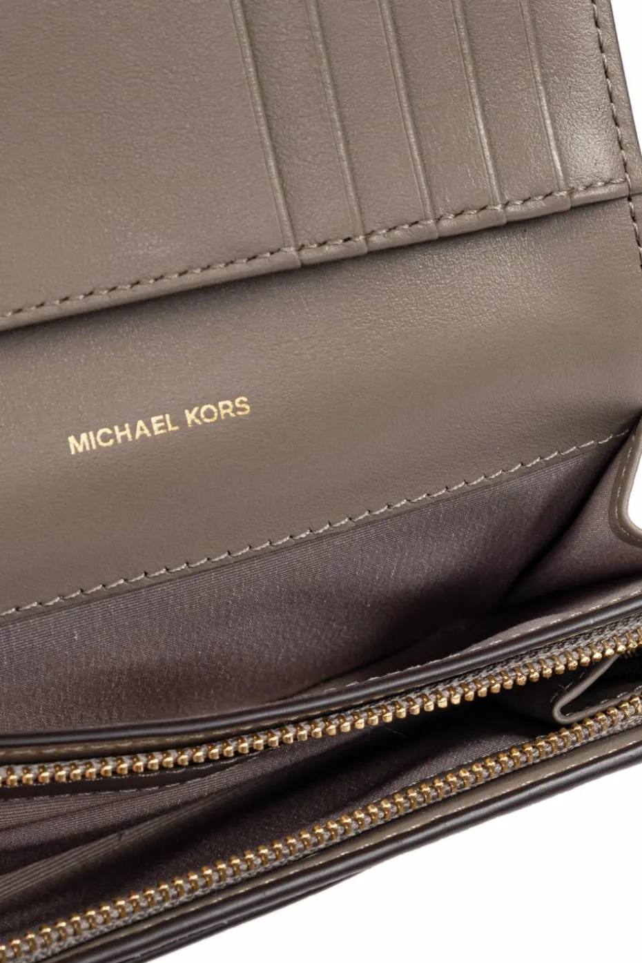Michael Michael Kors GREY "Jet Set" wallet